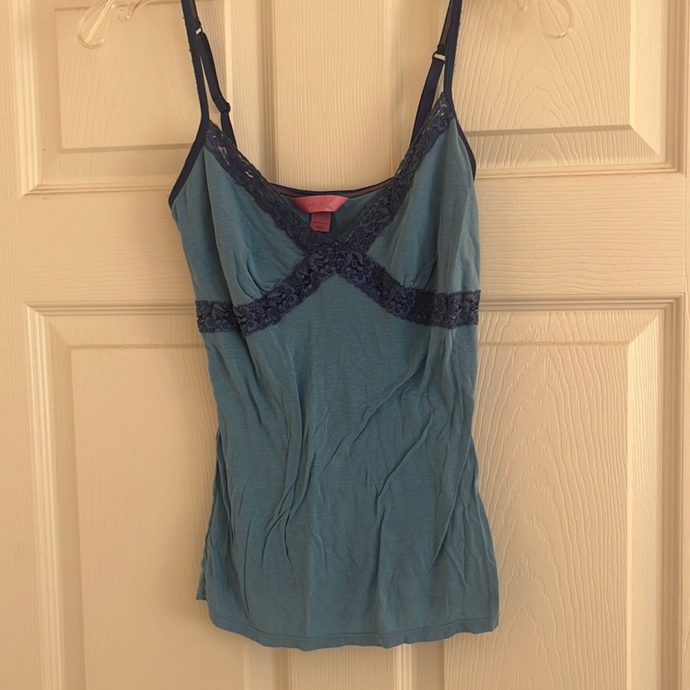 VS PINK Cute Lace Spaghetti Strap
